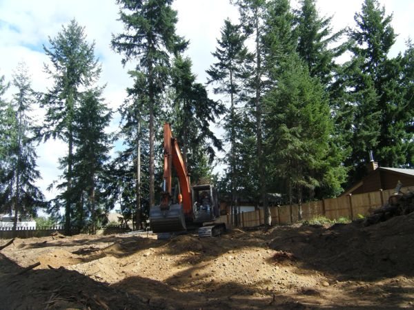 New custom home begins