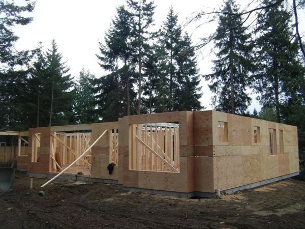 New house framing