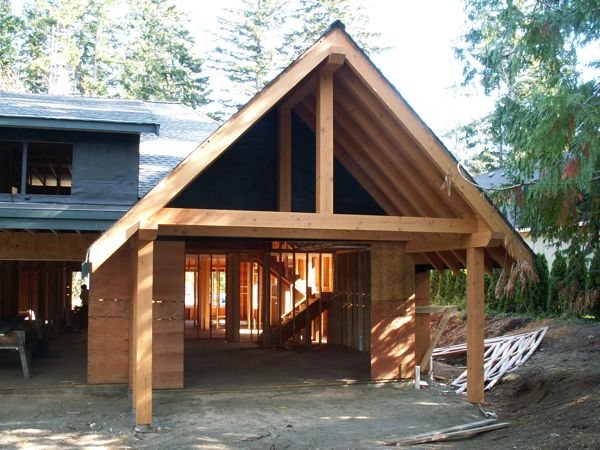 Covered patio