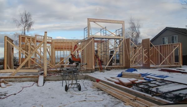 Raising walls on the Salish Sea…..