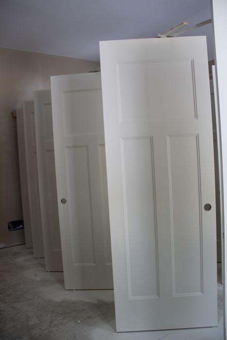 Doors, trim, rock & tile