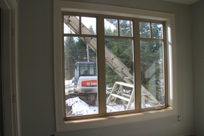 Doors, trim, rock & tile