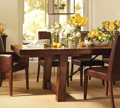 Farmhouse style tables…..