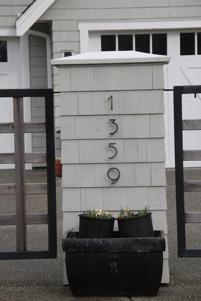House numbers