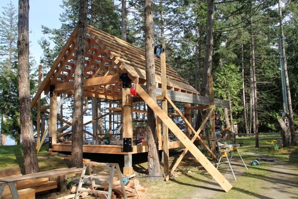 How to build a covered area…..Part Two