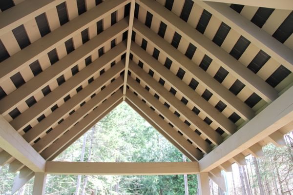 How to build a covered area…..Part Two