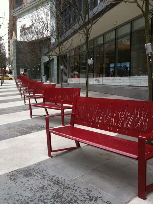 Red and all lined up