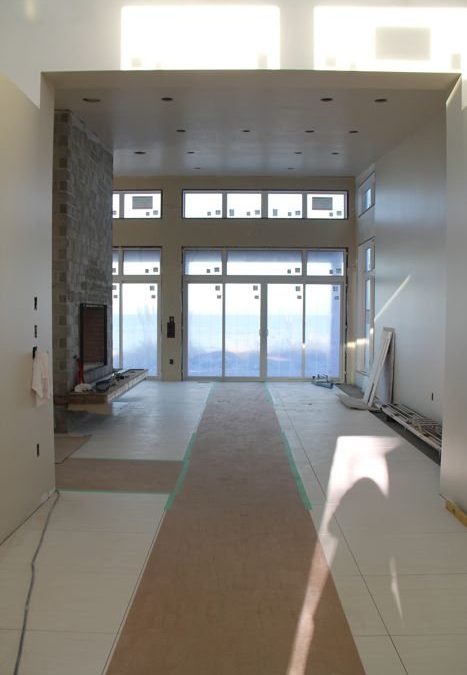 Oversized floor tile…..