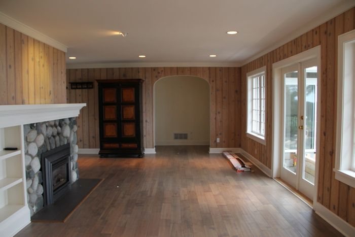 Inside the cottage renovation…..