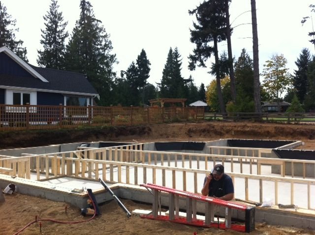 New custom home on Meadow Drive