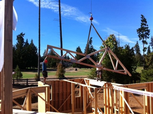 New custom home on Meadow Drive
