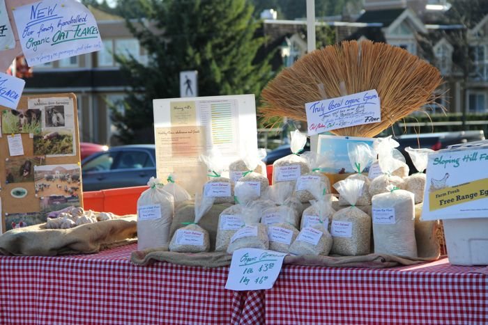 Uptown Qualicum, on a Saturday in November