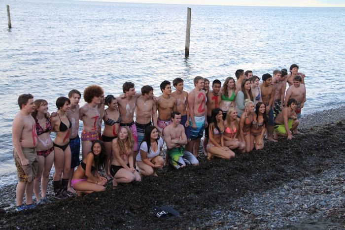 Qualicum Beach Grad Class Polar Bear Swim