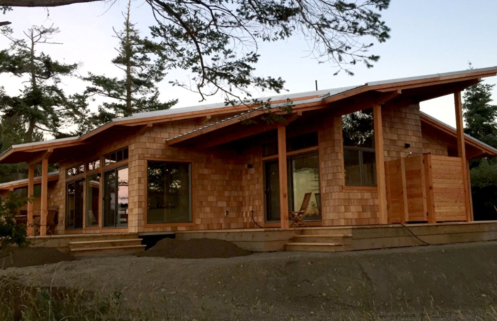 Modern House on Hornby Island